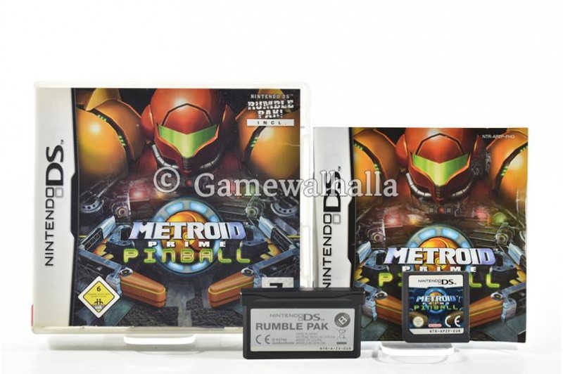 Metroid Prime Pinball for Nintendo DS Very Good 2024 Complete with Rumble Pak